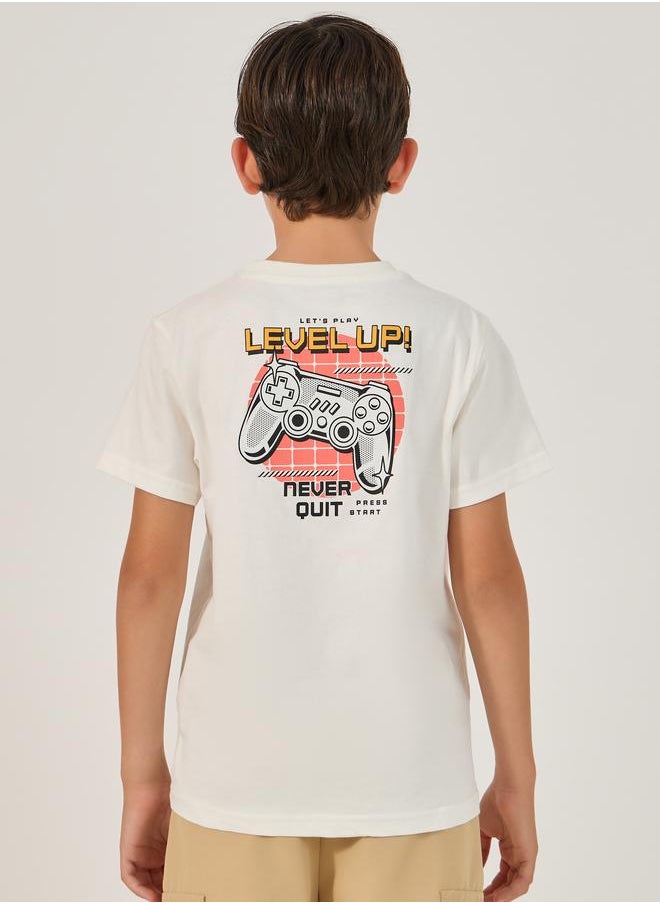 Styli Styli Graphic Print Round Neck T-Shirt  - Image 5