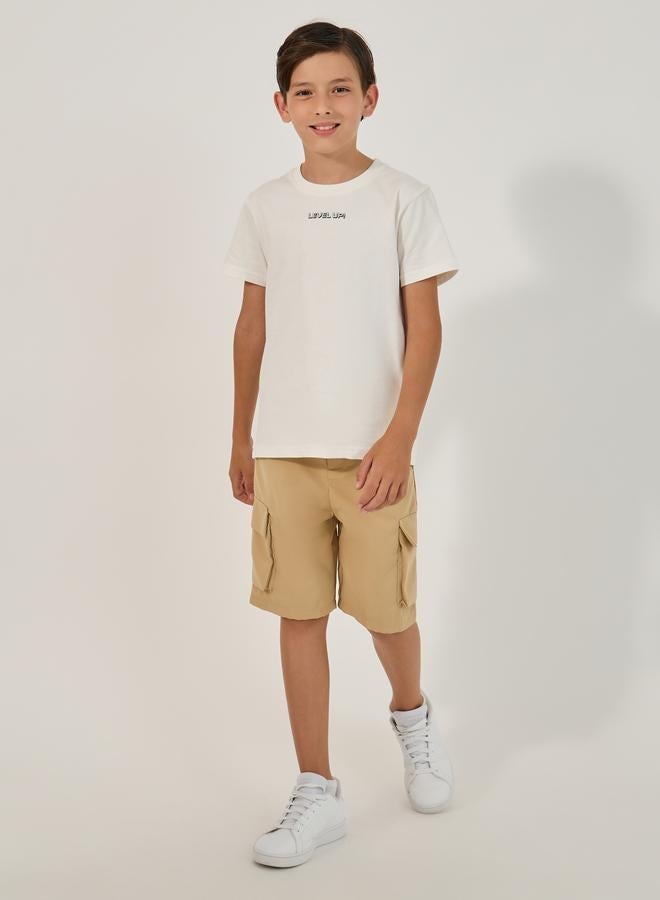 Styli Graphic Print Round Neck T-Shirt - Image 3