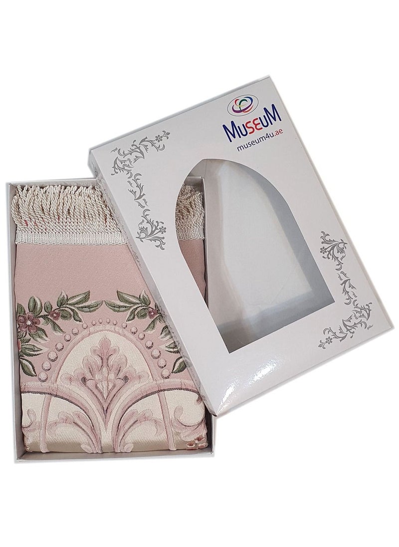 Museum Museum Prayer Mat Fakhra With Gift Box Floral 68 x 115cm  - Image 2