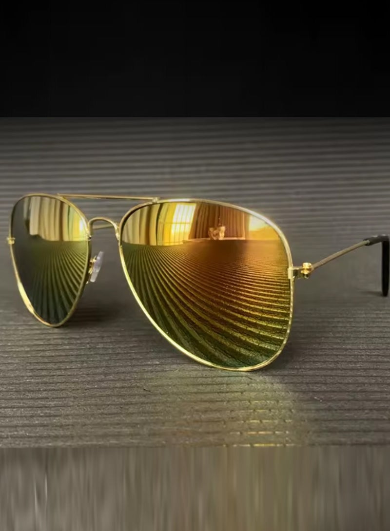LOWHAT نظارات شمسية طيار لحماية من الأشعة فوق البنفسجية F-1323