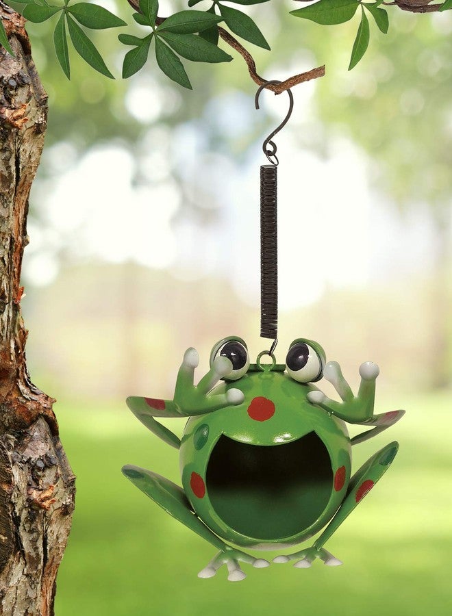 Sunset Vista Designs Medium Froggy Solar Bouncy Hanging Decoration - Image 2