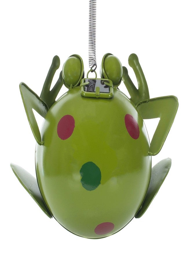 Sunset Vista Designs Medium Froggy Solar Bouncy Hanging Decoration - Image 4