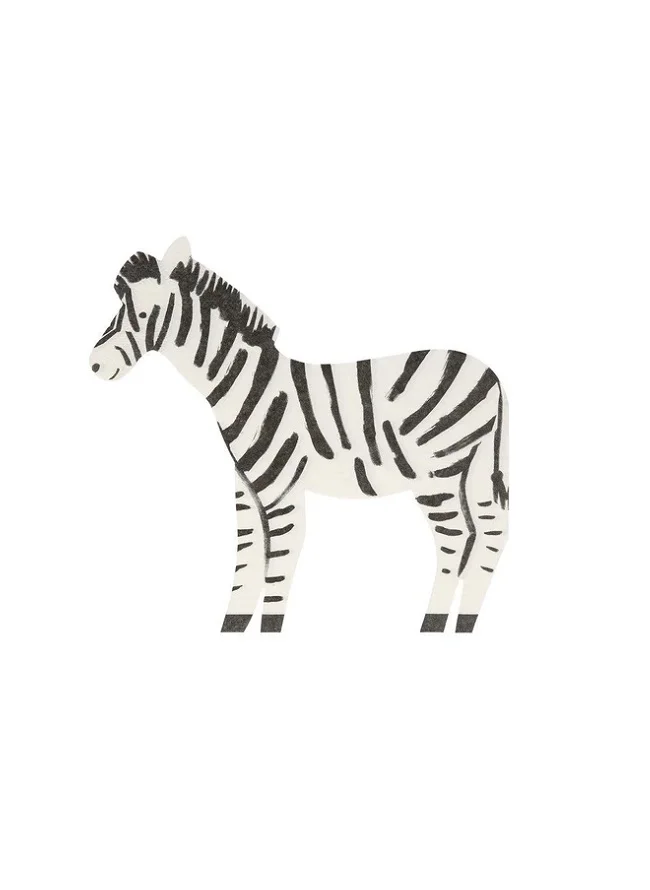 Meri Meri Safari Zebra Napkins