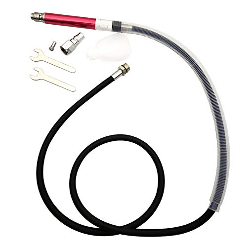 CALIDAKA Micro Air Pencil Type Die Grinder, Air-Powered Micro Die Grinder,65000 RPM Pneumatic Pencil Grinder Tool,High Speed Micro Pneumatic Air Pencil Die Grinder Kit,3mm n 2.38mm Capacity - Image 1