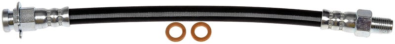 Dorman H86433 Brake Hydraulic Hose Compatible with Select Chevrolet Models, Black, 1 Count (Pack of 1) - Image 1