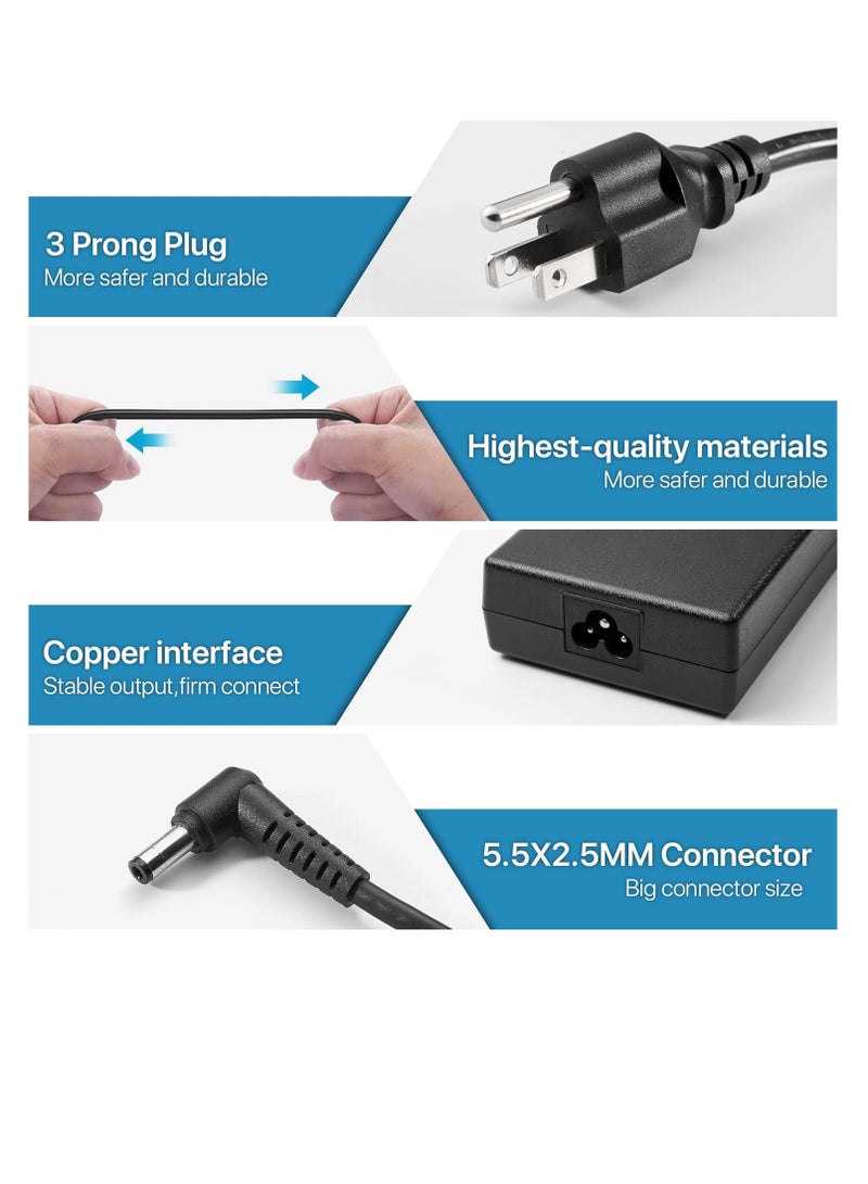 Max Power 180W 19.5V 9.23A Laptop Charger 180W for Chicony A15-180P1A MSI GS65 GS63 GS63VR GS75 GS66 GS70 GT70 GT60 GF63 GV62 GL62 GL62M GV72 GE72 GE60 GE62 GE70 GS60 GS73 GP70 GP60 GP72 GP62 GL72 WS65 Laptop - Image 3