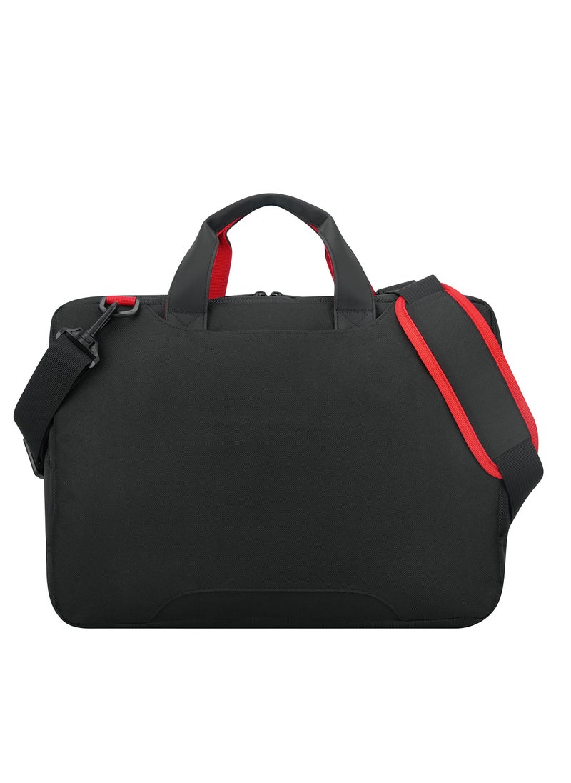 DELSEY Paris - Parvis Plus 2 Compartment PC Protection Satchel - Black - Image 1