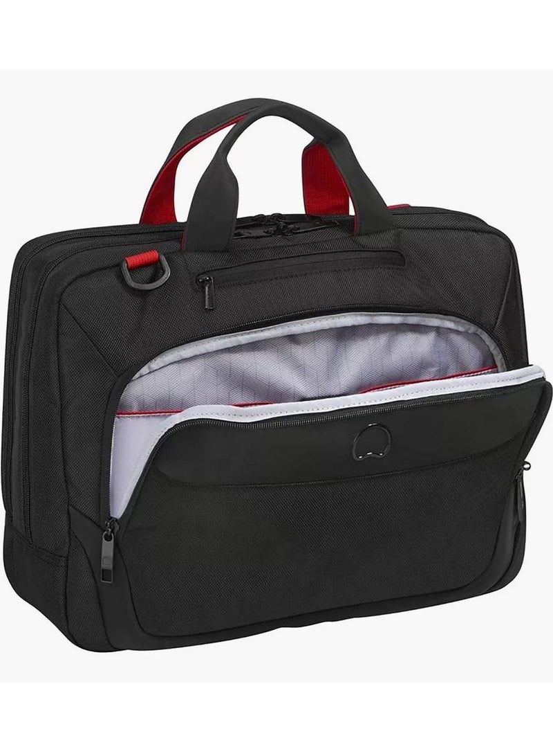 ديلسي _باريس حقيبة بارفيس بلس بحماية للكمبيوتر المحمول وجيبين - أسود - Image 5