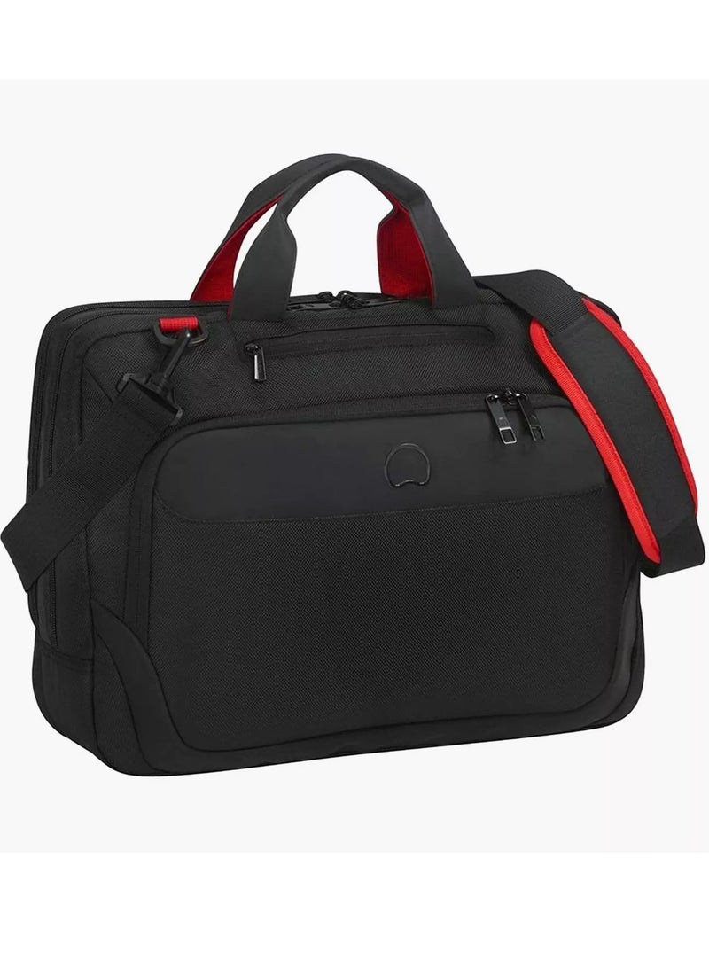 ديلسي _باريس حقيبة بارفيس بلس بحماية للكمبيوتر المحمول وجيبين - أسود - Image 3