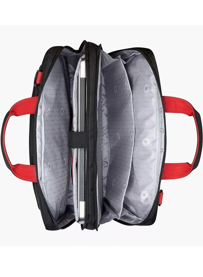 ديلسي _باريس حقيبة بارفيس بلس بحماية للكمبيوتر المحمول وجيبين - أسود - Image 2