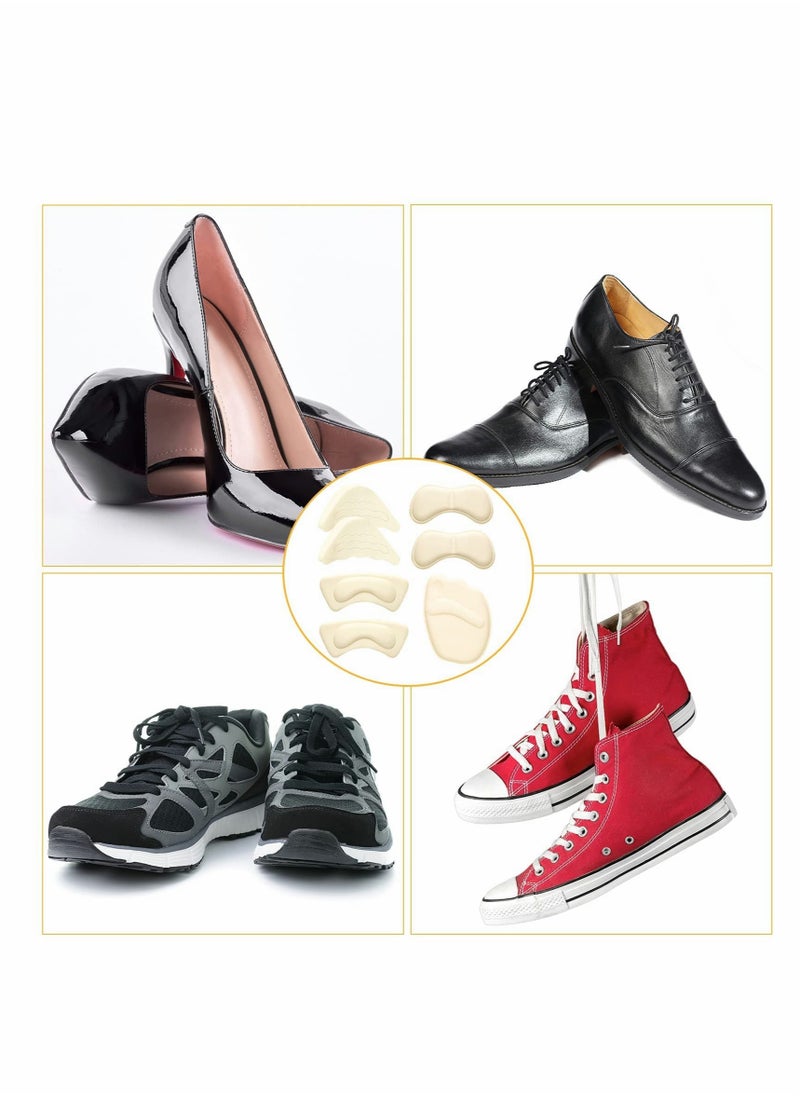 10 Pairs Adjustable High Heel Cushion Pads for Comfort and Support in Shoes