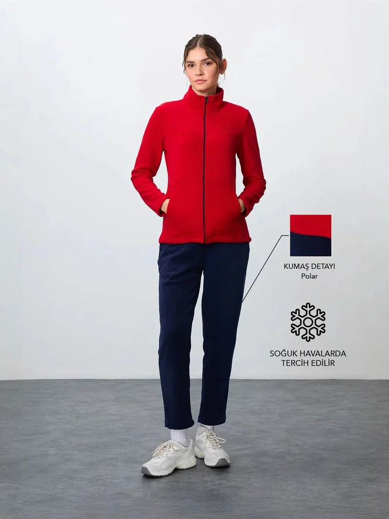 TOMMYLIFE TOMMY Women's Long-Sleeve Zipper Tracksuit Set