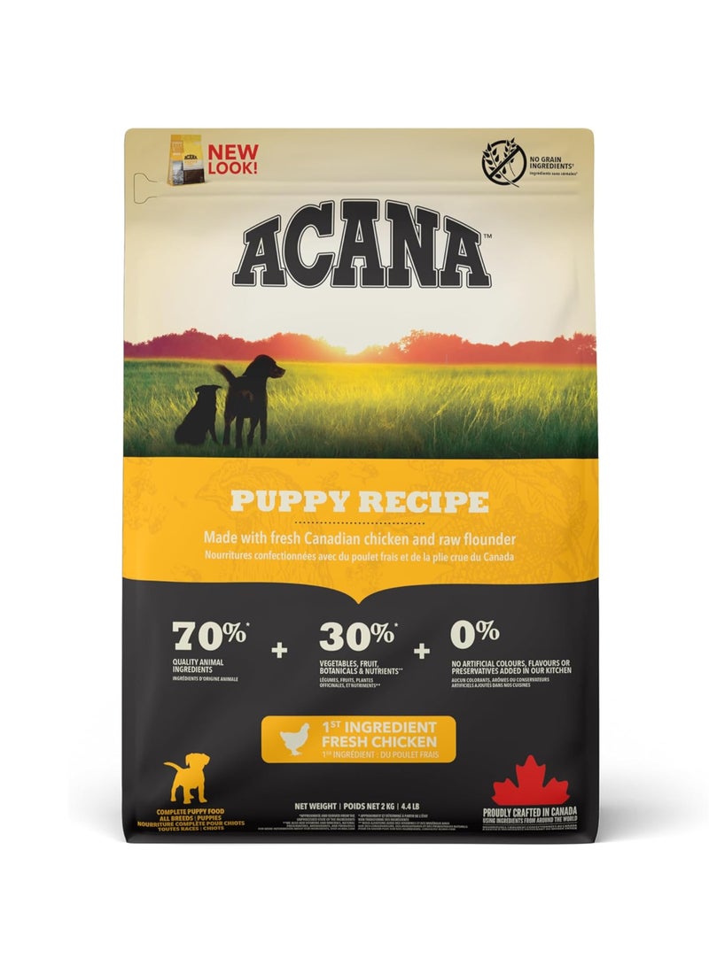 acana Puppy And Junior Medium Recipe - Image 1
