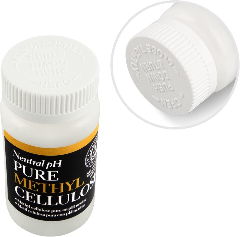 Lineco Pure Methyl Cellulose Adhesive - 1.5 oz Neutral pH Art and Craft Glue - Image 3