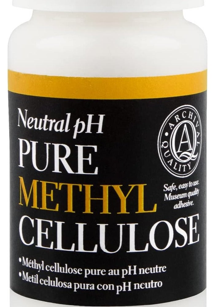 Lineco Pure Methyl Cellulose Adhesive - 1.5 oz Neutral pH Art and Craft Glue - Image 1
