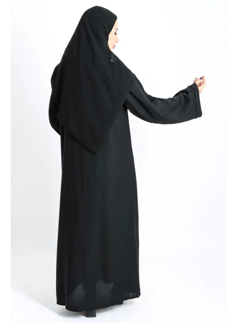 اكسا عباية انيقة شغل يدوي AIK5030
