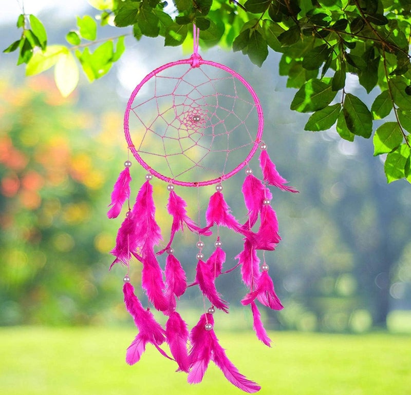 حامل أحلام لتزيين المنزل، غرفة النوم، غرفة المعيشة، تعليق على الحائط، مع إضاءة (اللون 15)