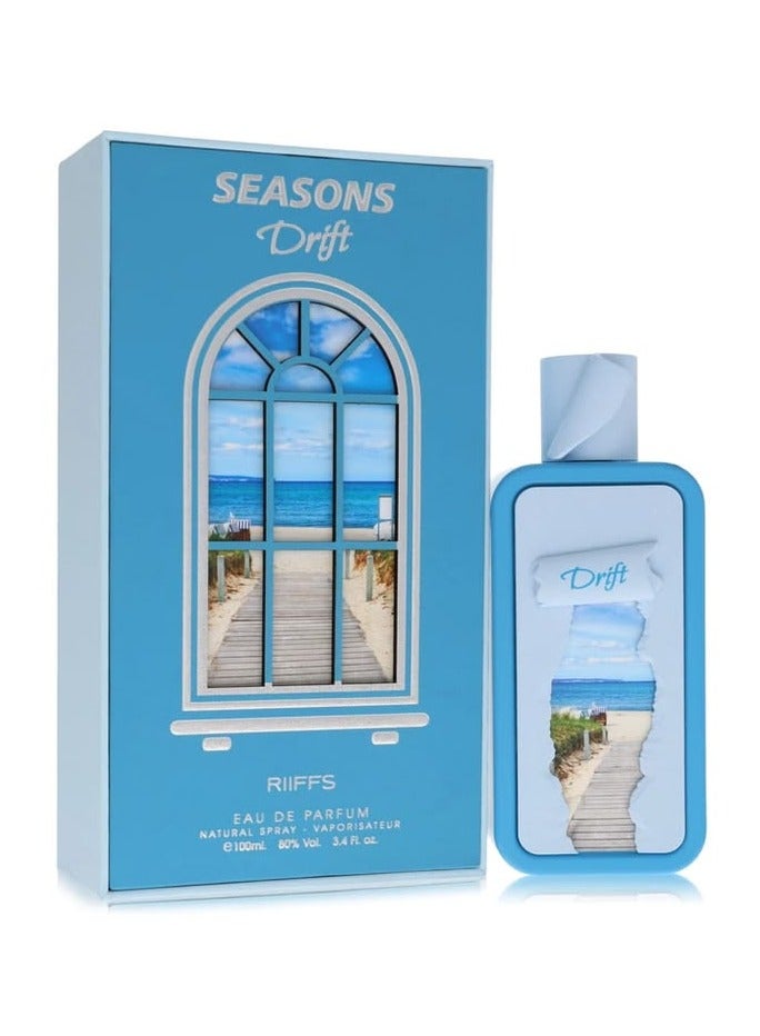 ريفس عطر ريفز سيزونز دريفت أو دو بارفان للنساء والرجال 100مل – عطر حمضي خشبي عنبري - Image 3