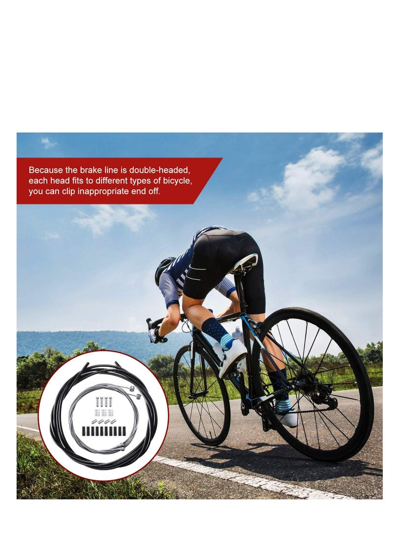 بواو مجموعة كيبل ناقل الحركة العالمي للدراجات الهوائية ومجموعة كيبل الفرامل لاصلاح الدراجات الجبلية ودراجات الطرق - Image 5