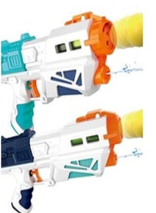 Water blasting toy gun and falcon balls, white and orange with green accents, summer outdoor games - pzsku/Z0691C715CB67A95B453EZ/45/_/1739107604/23ab54de-5658-4d5b-af4d-cbd75854d1e3