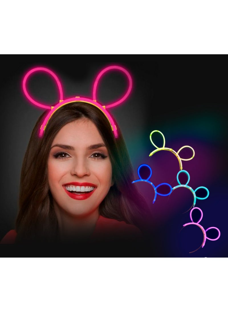 دبوس شعر متوهج على شكل ميكي ماوس "بينك" - Image 1