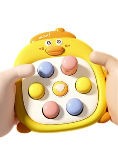 Handheld Game for Kids Aldult, Push Pop Game It Fidget Toys, Quick Push Game, Whack a Mole Puzzle Game Machine, Multiple Game Modes(Yellow) - pzsku/Z0691D600B3F017D9B443Z/45/_/1735279644/dd1db888-fd2a-4812-a2cf-b328bd0ed6c7