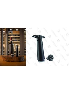 Wine Preserver Black 1 Pump 1 Wine Stopper - pzsku/Z0691DC9B5E626652FC70Z/45/_/1728062545/a0664d18-ef67-48ab-b363-76a312dd854c