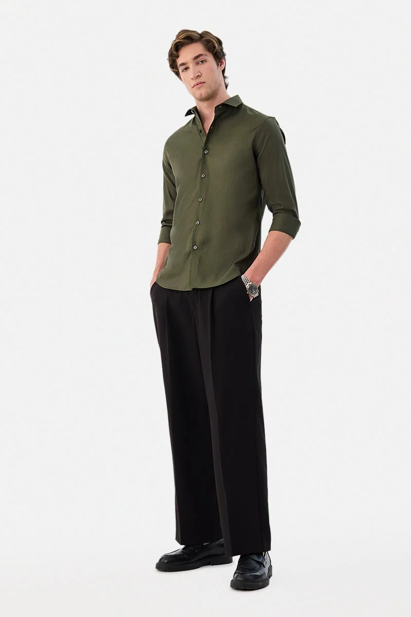 SNITCH 100% Cotton Slim Fit Shirt