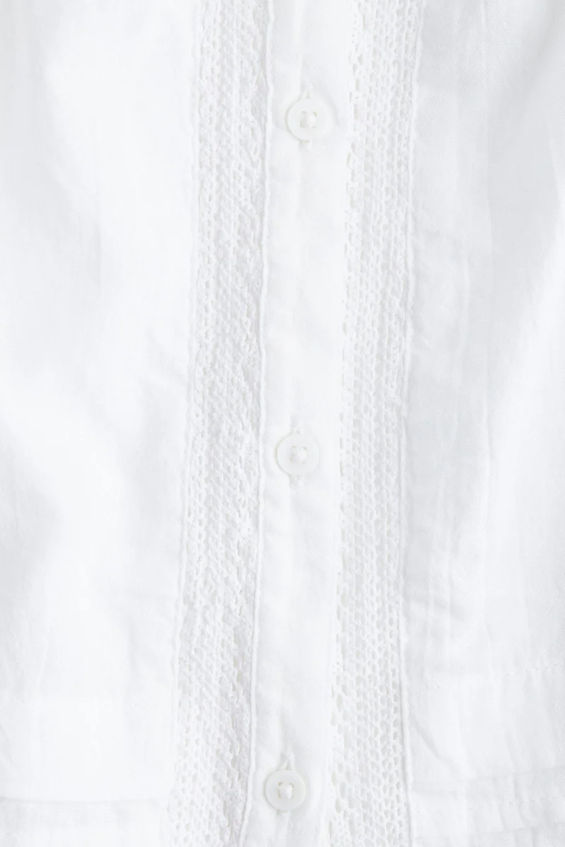 H&M Lace-detail strappy top