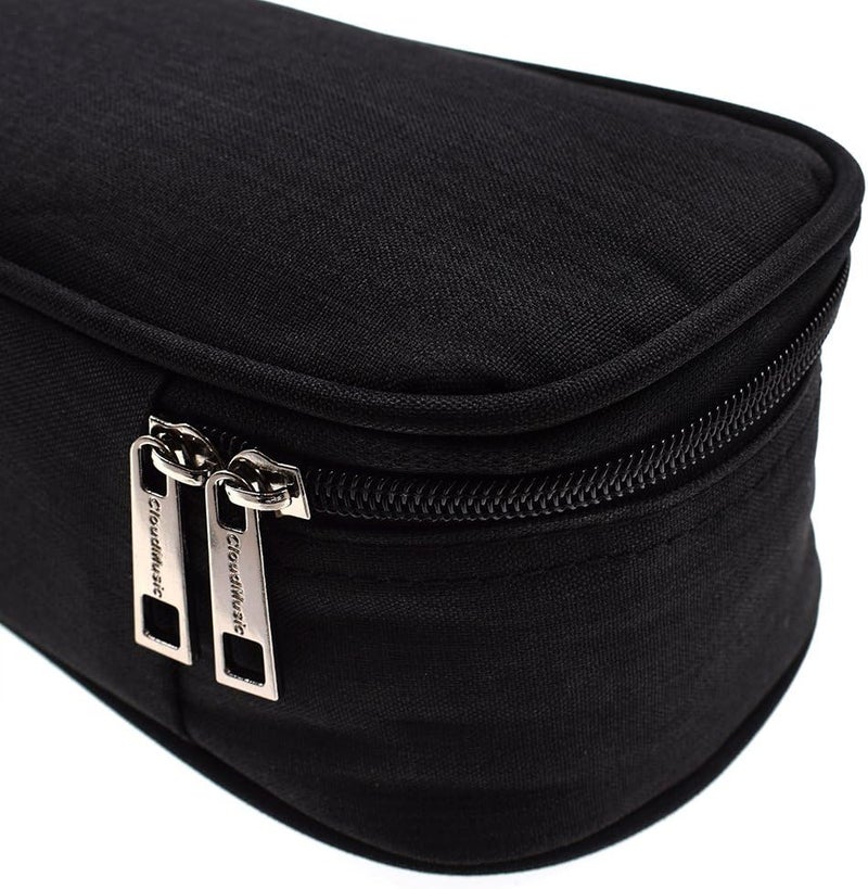 CLOUDMUSIC Ukulele Case Gig Bag Padded Backpack For Concert 23" Inch(Concert, Black) - Image 1