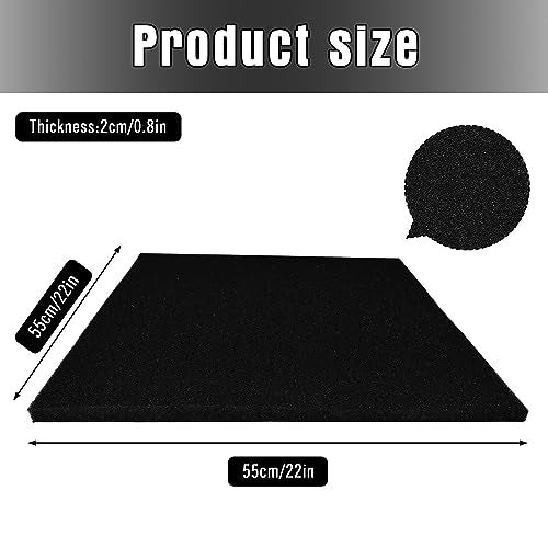 FEICHANGHAO 22 Square No Splatter Pad Oil Drain Splash Pad Fits Most Oil Drains Anti Splash Oil Change Mat for Car Changing Oil Transmission Drain Pan - Image 3