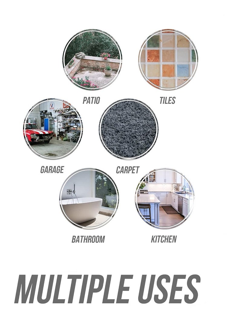 فرشاة تنظيف داخلية وخارجية فرشاة تنظيف متعددة الاستخدام BR0019 مقاس 9 سم - Image 5