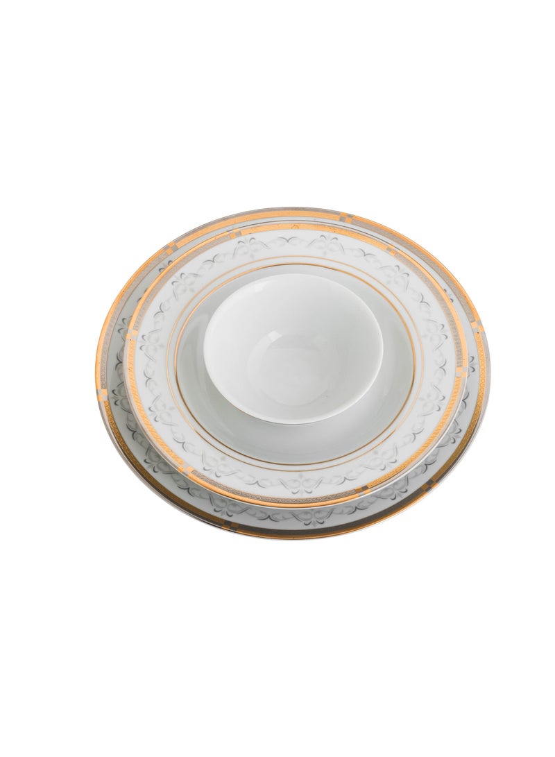 كازا روزا طقم عشاء من البورسلين 32 قطعة لـ 6 أشخاص - Image 3