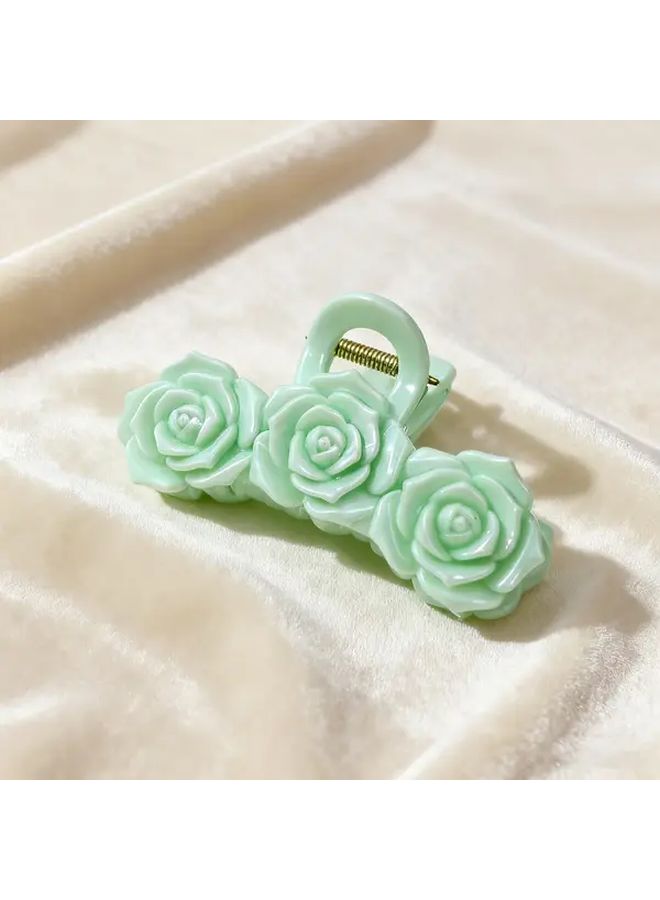Large Shark Hair Claw Clip 3 Pieces Bohemian Beach Style Hair Accessory - Image 4