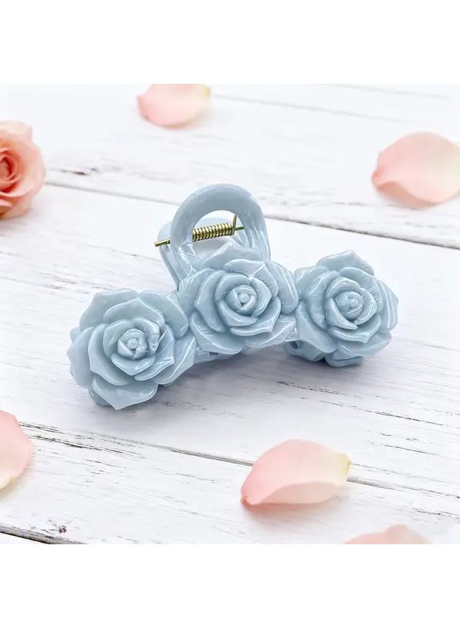 Large Shark Hair Claw Clip 3 Pieces Bohemian Beach Style Hair Accessory - Image 3