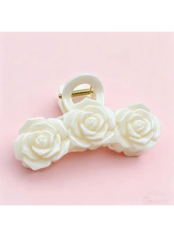 Large Shark Hair Claw Clip 3 Pieces Bohemian Beach Style Hair Accessory - Image 2