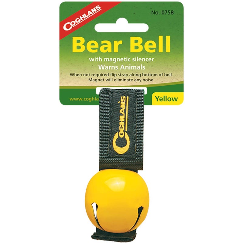Coghlan'S Bear Bell With Magnetic Silencer  Yellow - Image 1