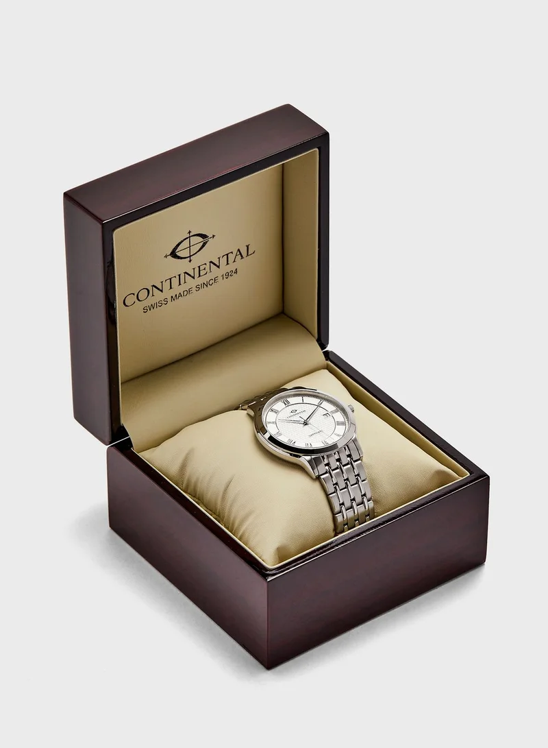 CONTINENTAL Steel Strap Analog Watch