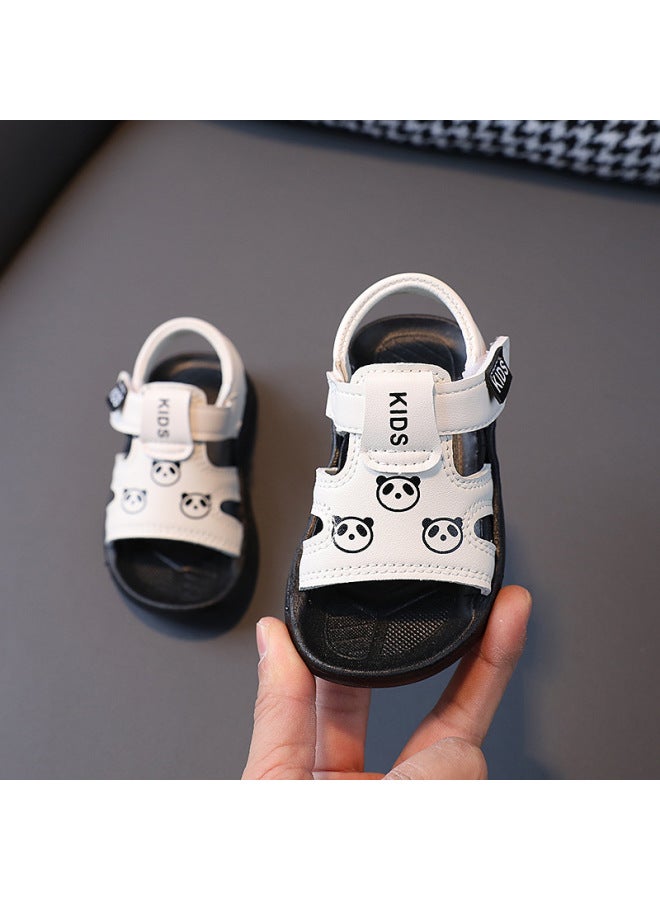 Baby Sandals Female 1-6 Years Old 2 Boys Cartoon Beach Shoes Summer New Children's Non-slip Soft Bottom Toddler Shoes