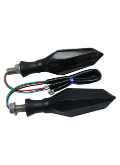 Pair of Universal Motorcycle Modified Bike Turn Indicator Light | Led Turning Light Horizon Modification Light | Flasher Motorcycle Front Rear LED Signal Lights