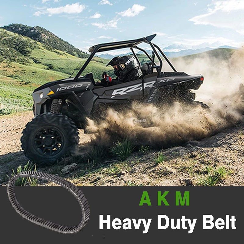 AKM 20G4022 3211077 CVT Heavy Duty Carbon Drive Belt fit Polaris Ranger 875 Sportsman Big Boss 400 500 HO 3211072 3211048 1994-2014 - Image 3