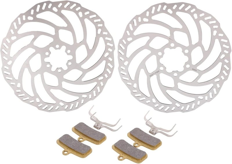 Wivplex Motorcycle Brake Discs and Pads Set