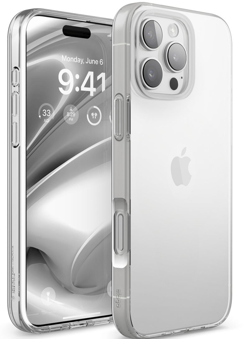 Elago Hybrid Clear for iPhone 16 Pro MAX Mil Grade Drop Protection Case Cover - Transparent - Image 1