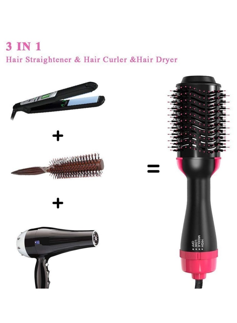 ELTRAZONE 4-in-1 Professional Hair Dryer Brush - One-Step Volumizer Round Brush for Blow Drying - Image 2