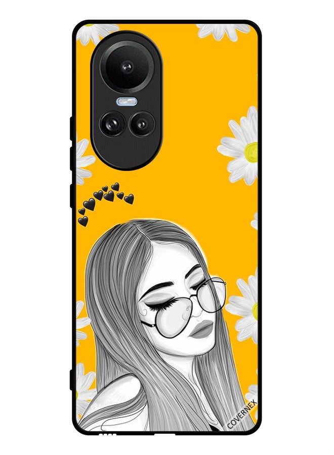 Covernex Protective Case Cover For Oppo Reno10 Pro Glasses Girl Art - Image 1