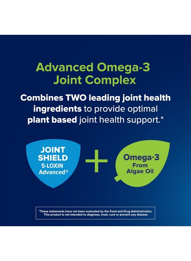 Osteo Bi-Flex Advanced Omega-3 Joint Complex, Plant-Based Algae Oil, Joint Support Supplement, 80 Count Softgels - Image 4
