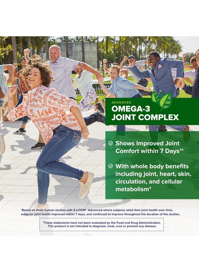 Osteo Bi-Flex Advanced Omega-3 Joint Complex, Plant-Based Algae Oil, Joint Support Supplement, 80 Count Softgels - Image 3