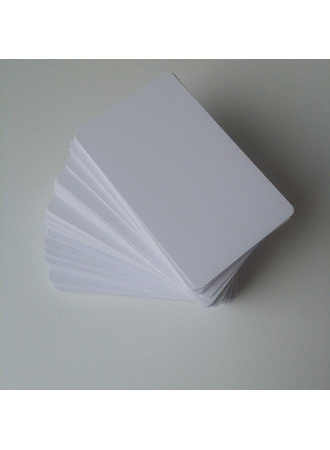 Brainstorm ID Thin (20 Mil) Inkjet Pvc Cards (50 Pack) Inkjet Printable Pvc Id Cards Brainstorm Id Enhanced Ink Receptive Coating Waterproof & Double Sided Printing Works With Epson & Canon Inkjet Printers - Image 1