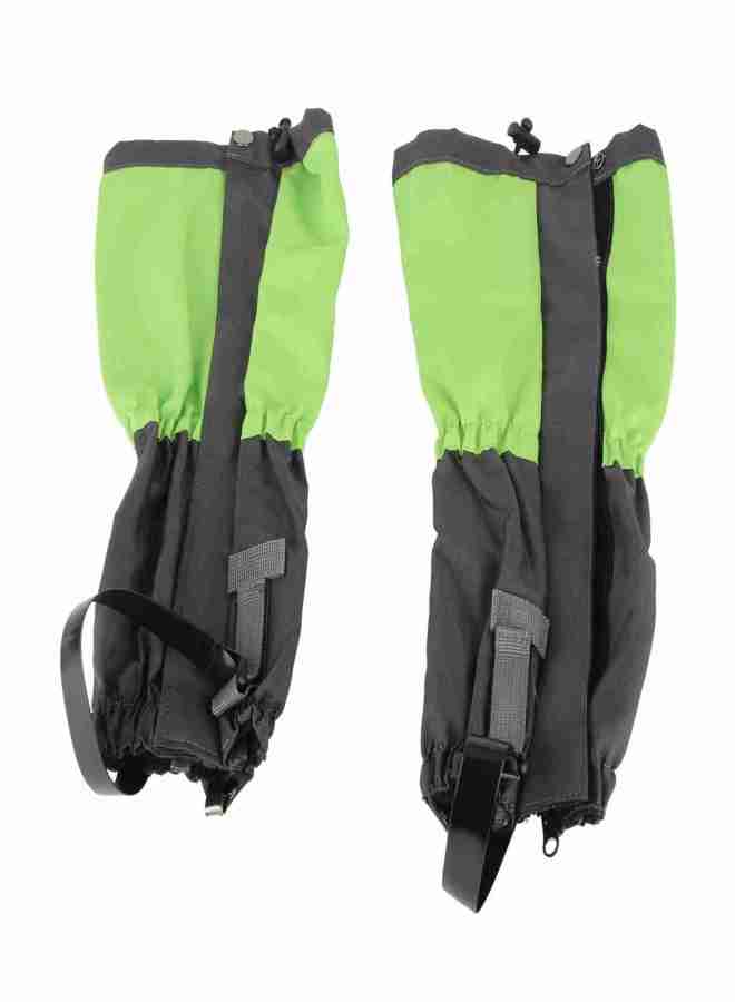 1 Pair Outdoor Waterproof Sports Climbing Hiking Legging Gaiters Shoe Boots Cover Green - Image 2