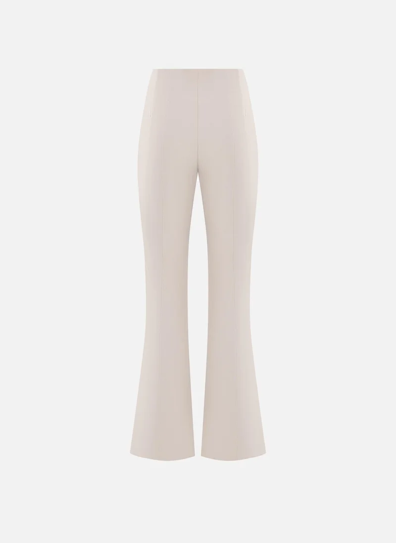 Lichi Flared trousers with a crease